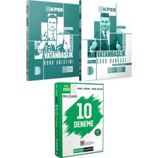 Benim Hocam Yayınları 2026 Kpss Vatandaşlık Konu Anlatımı ve Tamamı Çözümlü Soru Bankası - 2026 Kpss Ön Lisans Çözümlü 10 Deneme