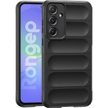 Misda Store Samsung Galaxy A36 Için Koruyucu Kalın Yapılı Rugged Tpu Silikon Kılıf Kamera Yükseltili Içi Süet Dokulu Kenarları Darbe Emici ve Kayma Önleyici Özellikli Tam Kaplayan Koruyucu Kılıf (Siyah)