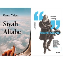 Alfa Yayınları Siyah Alfabe + Montaigne