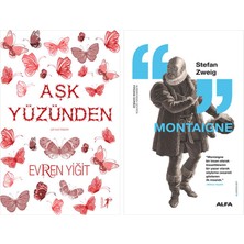 Alfa Yayınları Aşk Yüzünden + Montaigne
