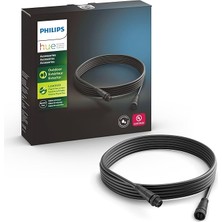 Hue Calla ve Lily Dış Mekan Işıklarıyla Kullanım Için Dış Mekan Düşük Voltajlı Uzatma Kablosu, 4,9 M (Hue Hub ve Güç Kaynağı Gerektirir), Orijinal Sürüm, 1742430VN