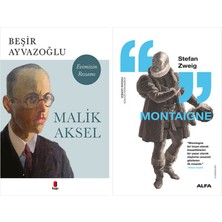 Alfa Yayınları Malik Aksel - Evimizin Ressamı + Montaigne