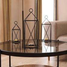 Matmel Dekoratif Mum Feneri - 36X13X13 cm