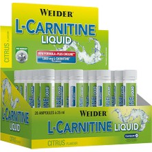 Weider L-Carnitine(Karnitin) Liquid 20X25 ml