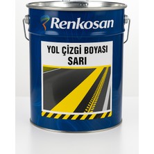 Renkosan Yol Çizgi Boyası – Sarı 3 KG | Asfalt, Beton, Otopark ve Bordür Yüzeyleri İçin Dayanıklı Uygulama