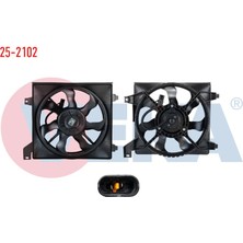 Teknorot VEKA-25-2102 - Fan Motoru + Davlumbaz + Pervane Teklı Fan Hyundaı Accent Era 1.4i 16V M-T 2006-2012