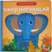 Masalperest Üç Boyutlu Kitap - Vahşi Hayvanlar