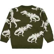 Civil Boys Dinazor Desenli 2-5 Yaş Kazak