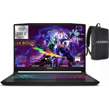 MSI Msı Katana 15 Hx I7-14650HX B14WFK-817XTR-K52 96GB 4tb RTX5060 8gb W11PRO 15.6" Qhd 165Hz Gaming Laptop & B14WFK817XTRK52