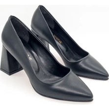 Love Shine Alissa Stiletto Kadın Kalın Topuk Zarif Tasarım