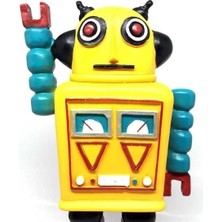 Adatak® Decotown Nostaljik Sevimli Uzaylı Robot Şeklinde Figür Biblo