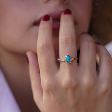 İzgi Firuze Nostalji Yüzük