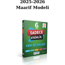 Yanıt Yayınları Yanıt 6. Sınıf Fen Bilimleri Sadece Etkinlik Çalışma Kit. 2025/26 Maarif Modeli