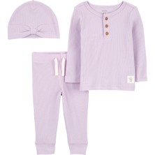 Carter's Kız Bebek Alt Üst Set 3'lü Paket
