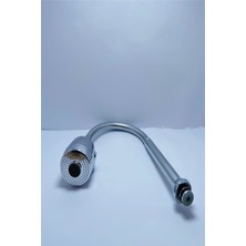 YMV Krom Her Yöne 360° Hareketli Esnek Borulu Mutfak Lavabo Musluk Çeşme Batarya Borusu Başlığı