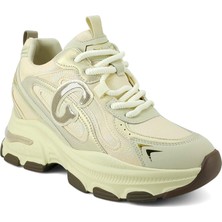 Guja 450 Kadın 25KA Sneaker Günlük Ayakkabı Bej