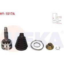 Teknorot VEKA-HY-1017A - Aks Kafası Sol-Sag On Dıs Abslı 46 Dıs 27×24×60 Uzunluk 154MM Hyundaı I30 1.6 Crdı A-T/m-T 2011-2017/ Elantra 1.6 Cvvt - 1.6 Crdı 2011-2015/ Elantra 1.6 Crdı 2015-
