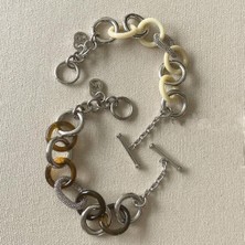 Necati Gün Kemik Halka Mk Çelik Bileklik