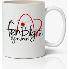 Toyaso Kişiye Özel Fen Bilgisi Öğretmenibeyaz Kupa - Öğretmenler Günü