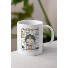 Toyaso Yuu Nishinoya Anime Temalı Beyaz Kupa Bardak Sevgiliye Arkadaşa Hediye