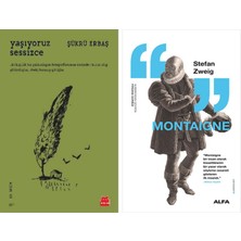 Alfa Yayınları Yaşıyoruz Sessizce + Montaigne