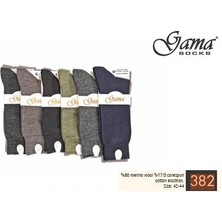 Bamido Gama 382 Erkek Merinos Yün Çorap