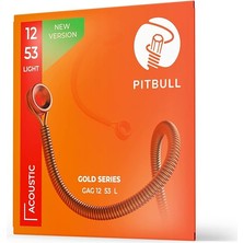 Strings Gold Series Gag L Pb Light Takım Tel - Yeni Seri Akustik Gitar Teli 012-053