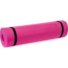Yenibağ Store 6,5 mm Pembe Pilates Matı - Egzersiz Minderi - 150 cm x 50 cm Kullanım Amacıyla Tekil