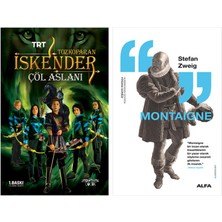 Alfa Yayınları Tozkoparan Iskender - Çöl Aslanı + Montaigne