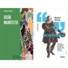 Alfa Yayınları Eksik Manifesto + Montaigne