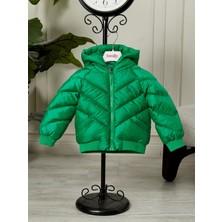 Benitto Kids Erkek Bebek Kapüşonlu Kışlık Mont 51332
