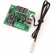 Eding W1209 Termostat Dijital Röleli - Sıcaklık Kontrol Kartı