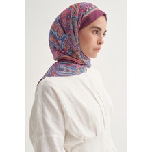 Carell Sienna Pembe Nilla Pamuklu Şal