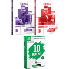 Benim Hocam Yayınları 2026 Kpss Türkçe Matematik Tamamı Çözümlü Soru Bankası - 2026 Kpss Ön Lisans Çözümlü 10 Deneme