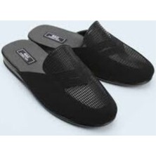 Gc 370 Siyah Erkek Terlik Örgü Kumaş Özellikli Günlük Kullanıma Uygun Konforlu Tasarım