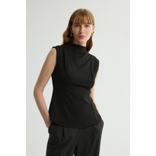 Love My Body Kolsuz Bluz Siyah 115L9752000