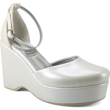 Beety 2007 25KA Kadın Abiye Ayakkabı Sedef