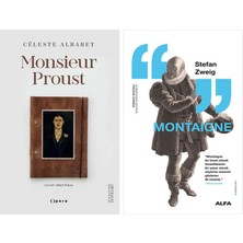 Alfa Yayınları Monsieur Proust + Montaigne
