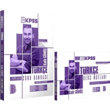 Benim Hocam 2026 Kpss Türkçe Soru Bankası ve Ders Notları 2 Kitap Kadir Gümüş