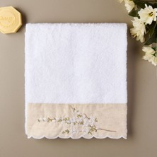 Matmel Soft Lina Yüz Havlusu - Ekru - 50X90 cm