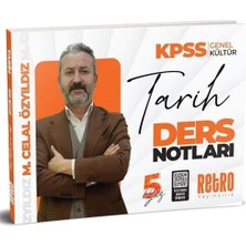 Retro Yayıncılık 2026 Kpss Tarih 5yüz Ders Notları - Mehmet Celal Özyıldız