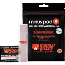 Grizzly Eksi Pad 8 8 W/m · K Kulaklık Pasif Soğutucu Termik – Kombine Pasif Soğutucu Termik (120 Mm, 20 Mm, 1 MM,-100 – 250 °c)