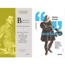 Alfa Yayınları Bertolt Brecht - Bütün Oyunları 2 (Ciltli) + Montaigne