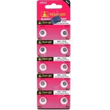 MCM Group Tıanqıu Ag4 LR626/377 Alkalin 10'lu Düğme Pil ( Lisinya )