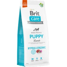 Techmrt Brit Care 12 kg Yavru Köpekler Için Tek Proteinli, Hipoalerjenik, Kuzu Etli Kuru Mama