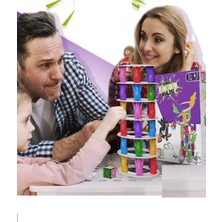 MCM Group Şanslı Penguen Kulesi Denge Oyunu 3+ Yaş Zeka ve Aktivite Oyunu Eğlence Kutusu Eğitici Oyuncak