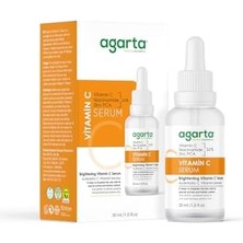 Mena Rise Agarta C Vitamini Serum Aydınlatıcı Koyu Leke Karşıtı (%3,5 Vitamin C, Niacinamide, Zinc Pca)