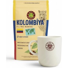 Kahve Dünyası Kolombiya Filtre Kahve 250g + Özel Fincan Hediyeli