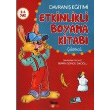 Nesil Çocuk Yayınları Etkinlikli Boyama Kitabı (Çıkartmalı)