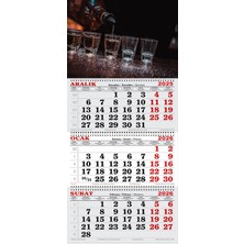 GENC DIJITAL BASKI 2026 Yılı Gemici-Viski ve Shot Bardakları